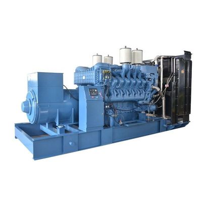 Motor MTU 12V2000G25 Generador diesel silencioso 550KW 690KVA para el suministro de energía