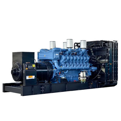 3125KVA Generador industrial 2500kW Plantas de energía diesel 2500kW Conjunto de generadores MTU