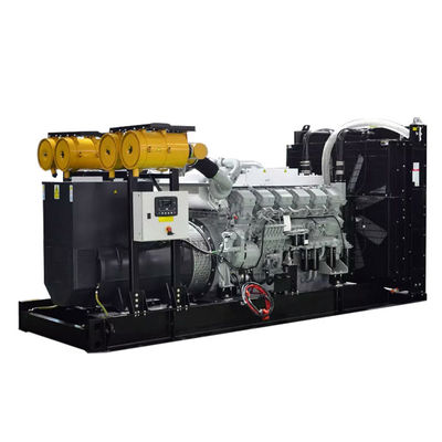 1500KVA 1200KW Mitsubishi Generador de motor diesel para 50 Hz/ 60 Hz Frecuencia S12R-PTAA2